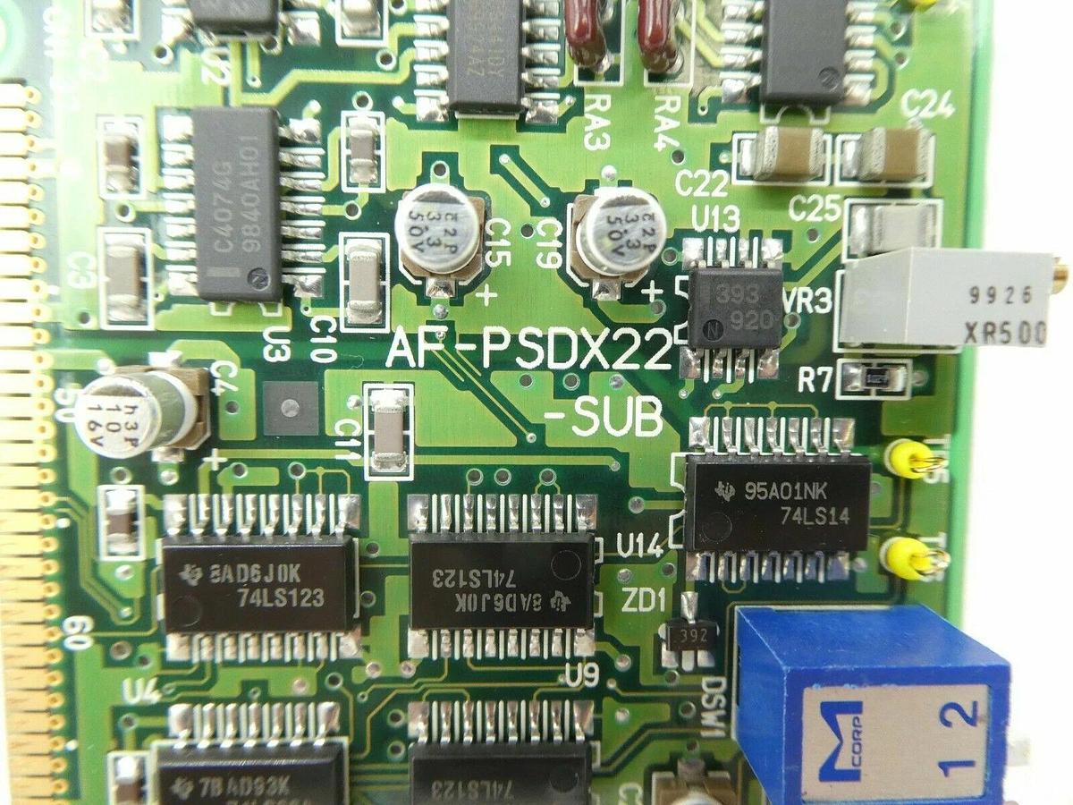 Used Nikon 4S007-994 Interface Board PCB AF-PSDX22-SUB NSR-S204B Step-and-Repeat Used