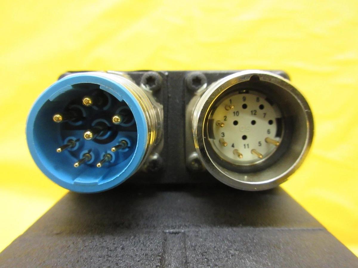 Used Baldor BSM80A-375BA Brushless AC Servo Motor with Gearhead AKN 60 Working