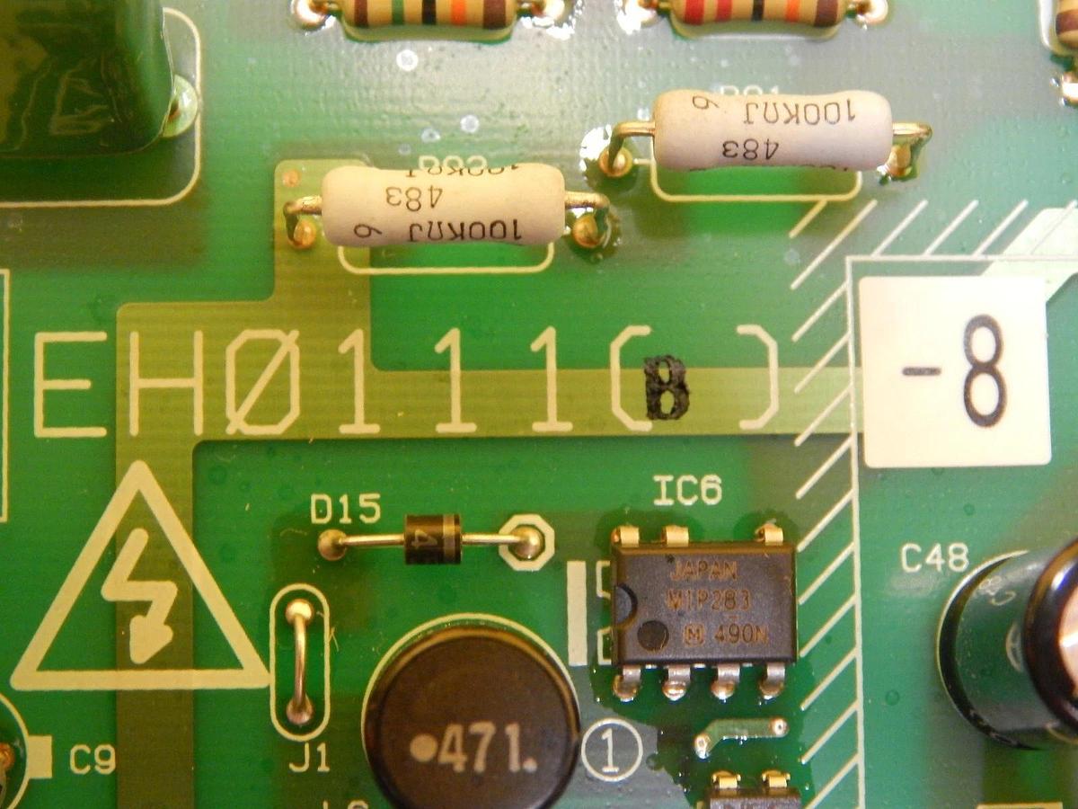 Used DIP EH0111(B)-8 Power Supply PCB EH0111 TEL Tokyo Electron Lithius Working Spare
