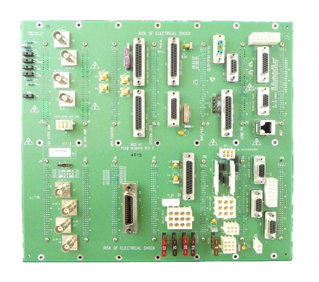 Used AB Sciex 1031476 System Backplane PCB MDS 1038440 TripleTOF 5600 LC/MS Working