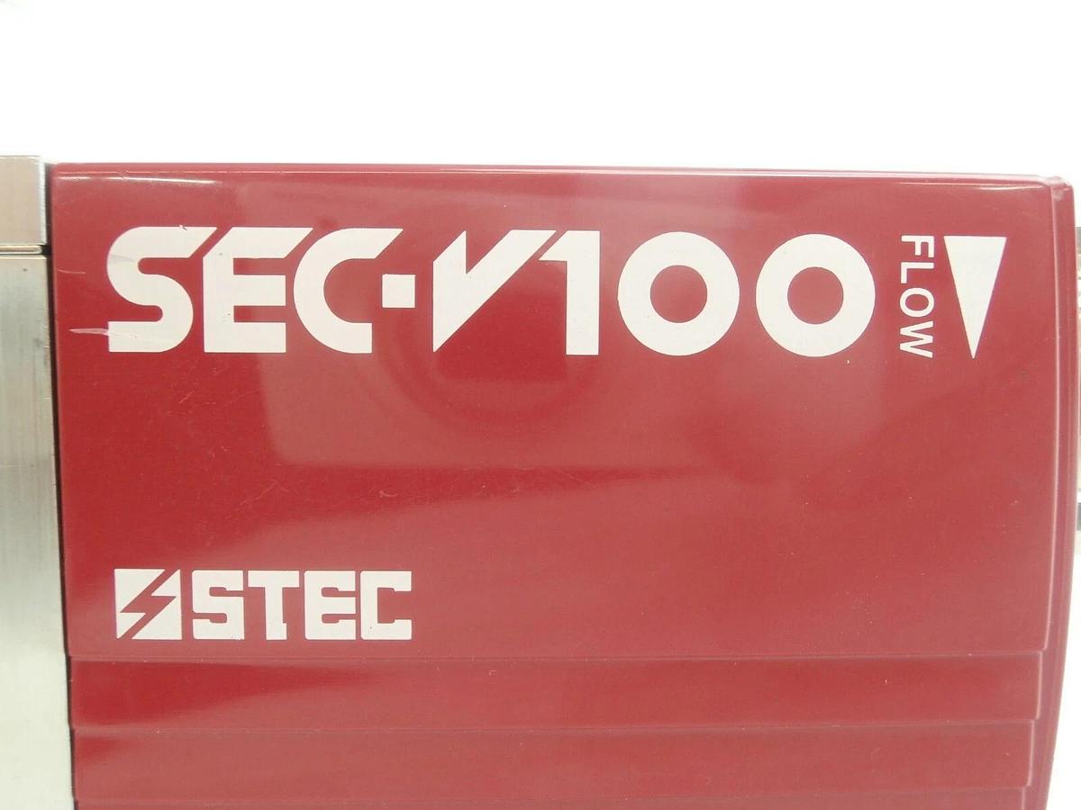 Used STEC SEC-V111DM Mass Flow Controller MFC SEC-V100 200 SCCM Ar Working Surplus