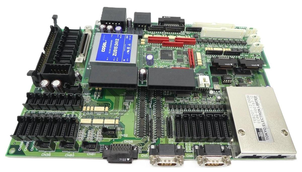 Used TEL Tokyo Electron AP9E-0858E IO Spin #01 PCB TKB7000 AP9E-0994B TKB7040 Working