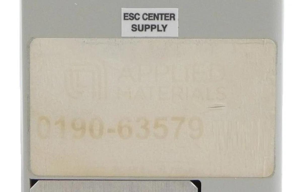 Used AMAT Applied Materials 0190-63579 ESC Center Supply Module Working Surplus