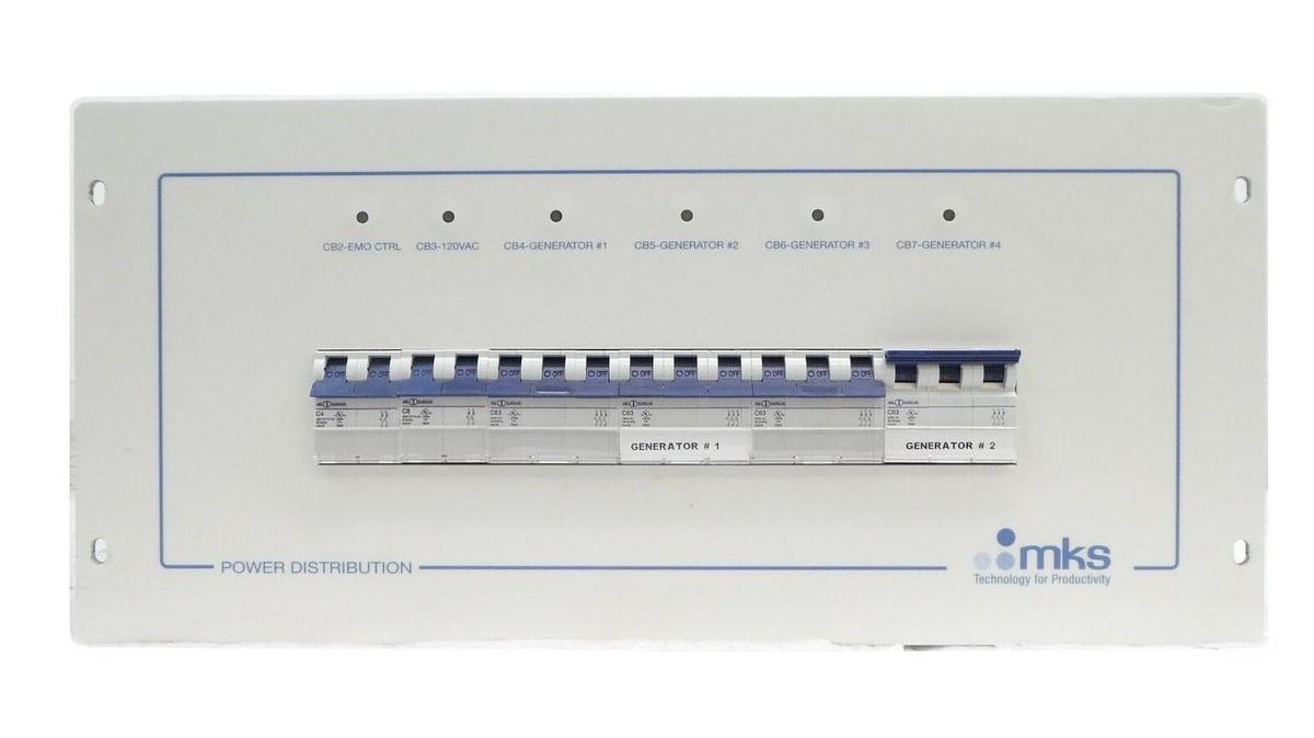 Used MKS Instruments 1053395 Ozone System Power Distribution AX8585 ASTeX Working