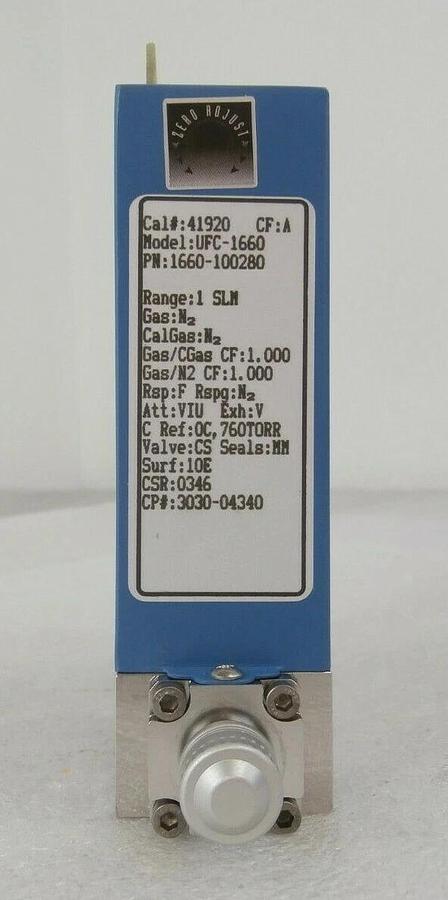 Refurbished UNIT Instruments 1660-100280 Mass Flow Controller AMAT 3030-04340 Refurbished