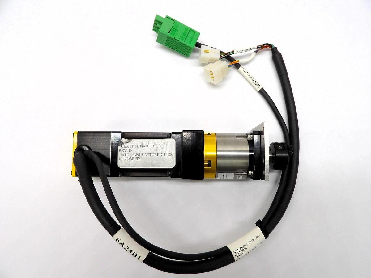 Used Parker SM161BE-NFLN Brushless Servo Motor SM Series Varian E11420220 Working