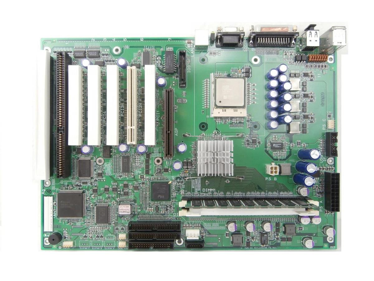 Used Meiden CHF300/B Motherboard PCB P4 2GHz CHF30 µPORT-M4 Working Spare