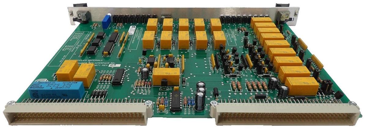 Used AMAT Applied Materials 0100-02071 Chamber Set Interface PCB Working Surplus