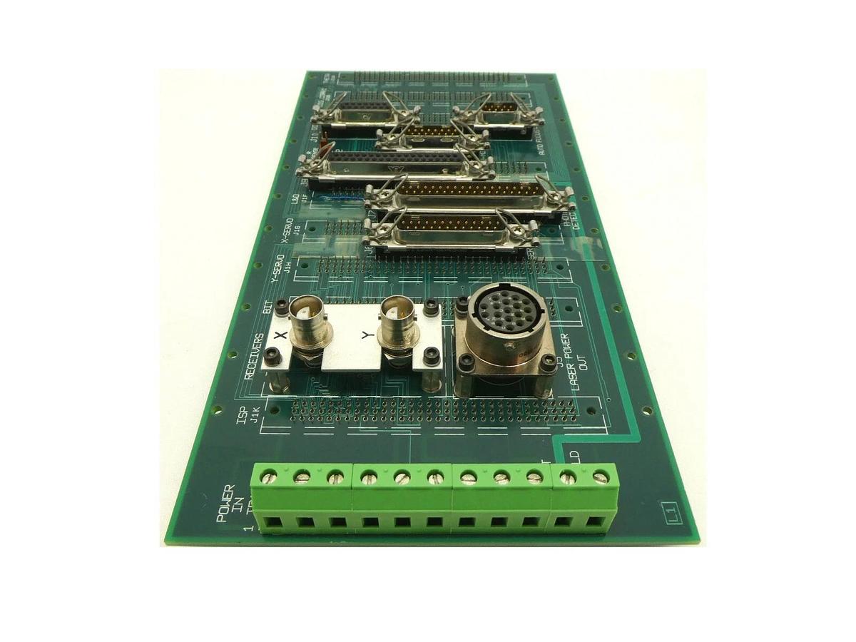 Used ESI Electro Scientific Industries CKA 58642 Beam Postion I/O Backplane PCB Spare