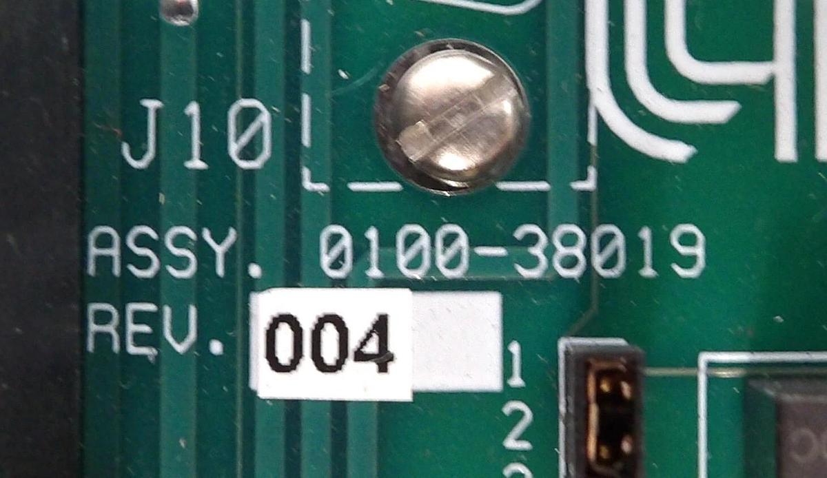 Used AMAT Applied Materials 0100-38019 Injector Valve Heater Control PCB Working