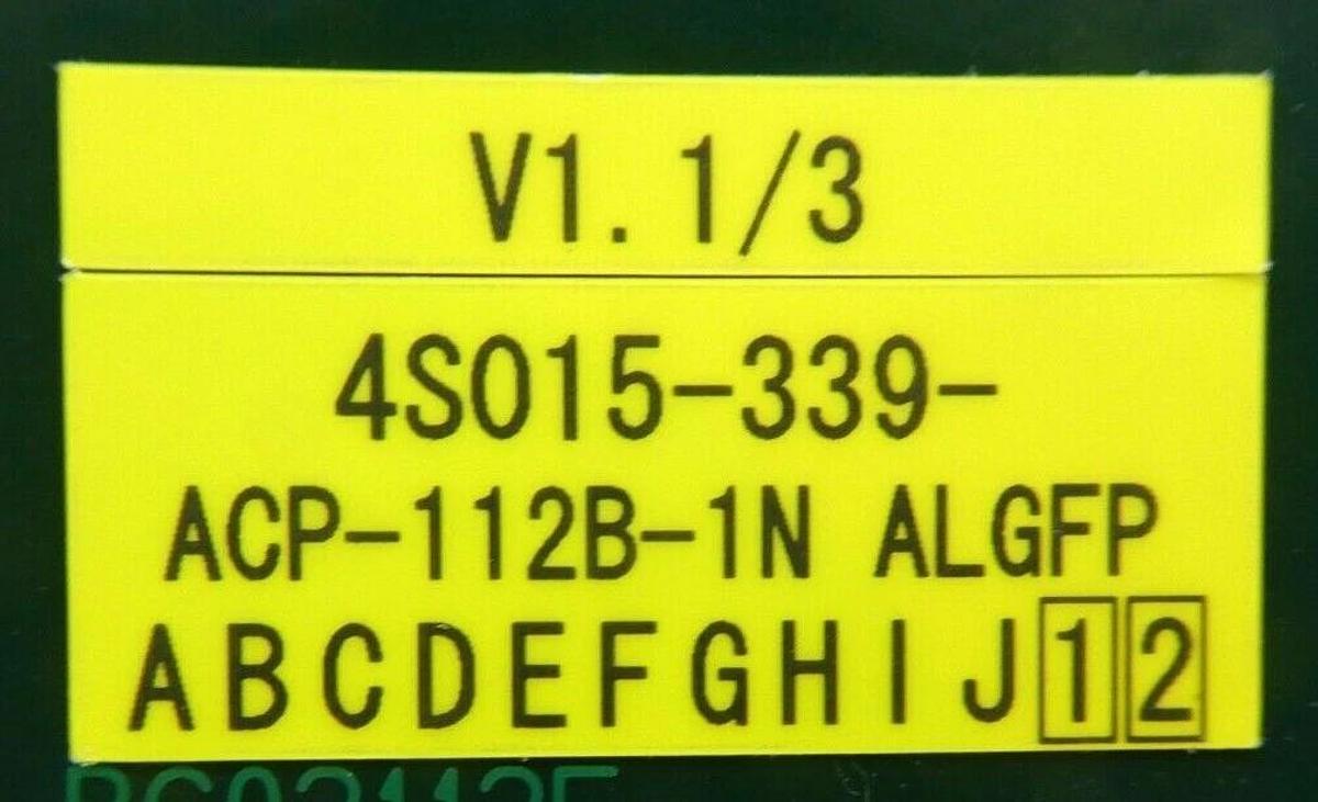 Used Nikon 4S015-339 ALGFP PCB Card ACP-112B-1N NSR FX-601F Broken Tab Working Spare