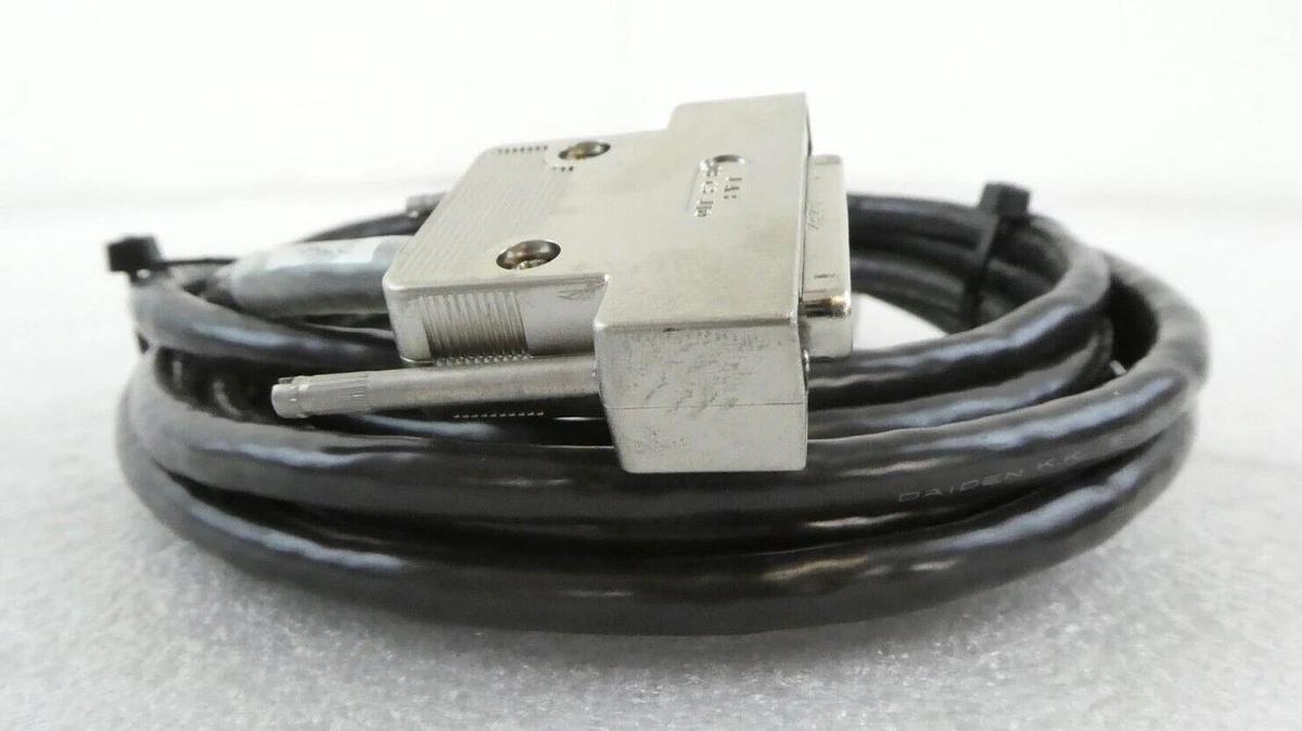 Used Kawasaki 50979-2875LA0 300mm Wafer Robot Interface Cable Working Surplus