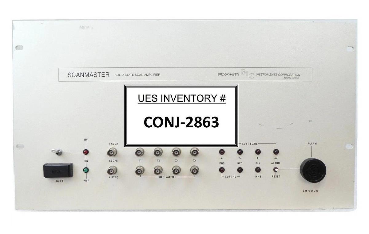 Used Brookhaven 25620094 Solid-State Scan Amplifier SCANMASTER SM4000 Varian Surplus