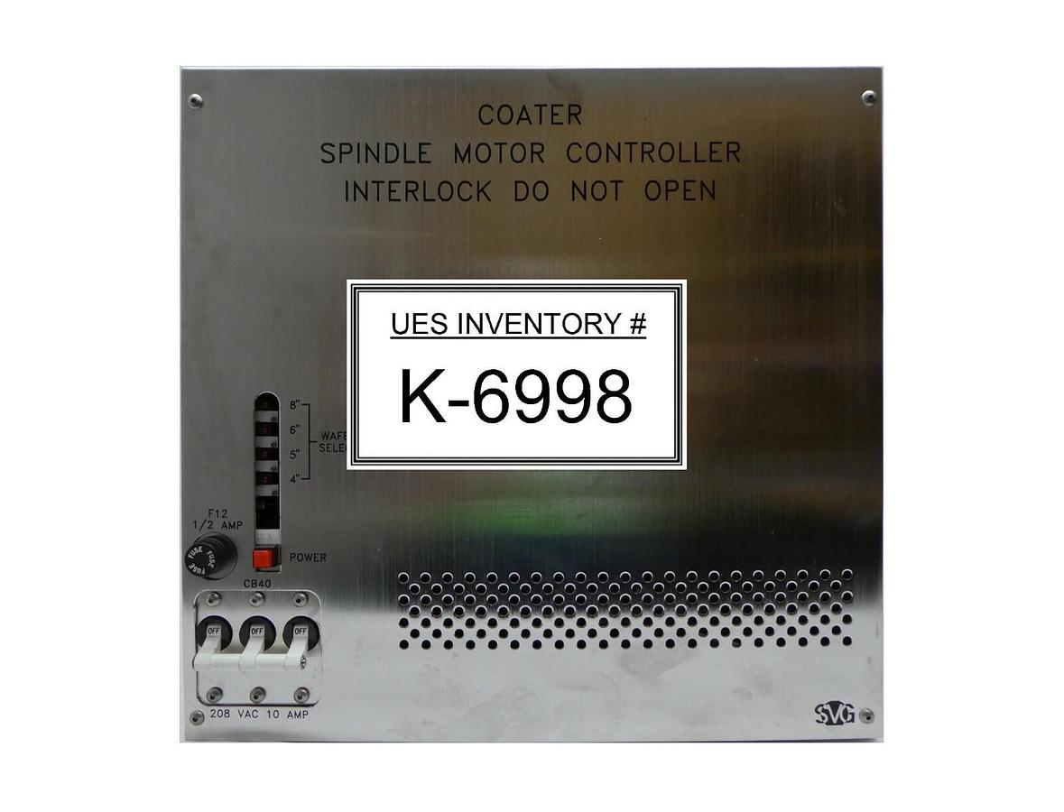 Used SVG Silicon Valley Group Coater Spindle Motor Controller 121-143G 90S DUV Spare