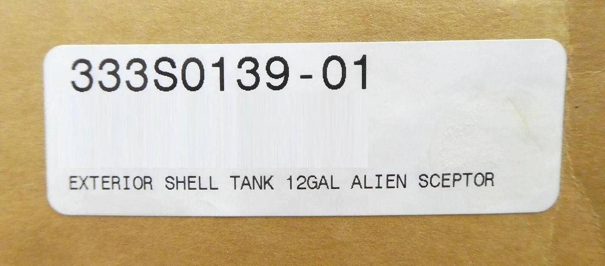 Semitool 333S0139-01 12 Gallon Exterior Shell Tank Alien Sceptor New Surplus