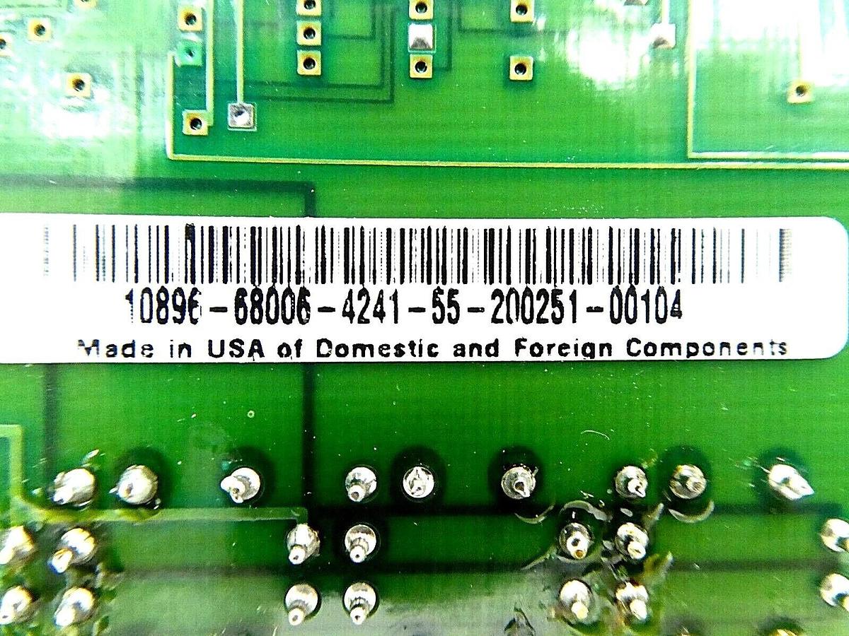 Used Agilent 10896-68006-4241-55-200251-00104 Laser Compensation PCB Card 10896B