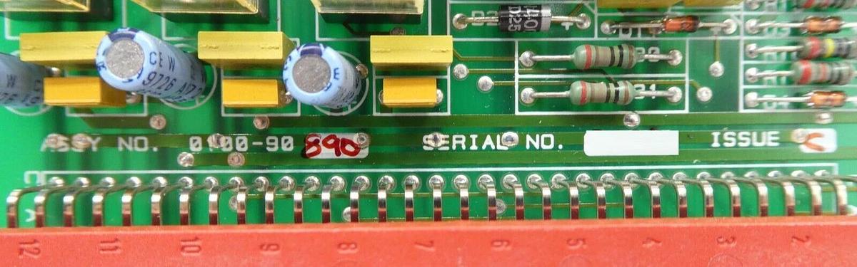 Used AMAT Applied Materials 0100-90890 Spin/Scan Interlock PCB Card Working Surplus
