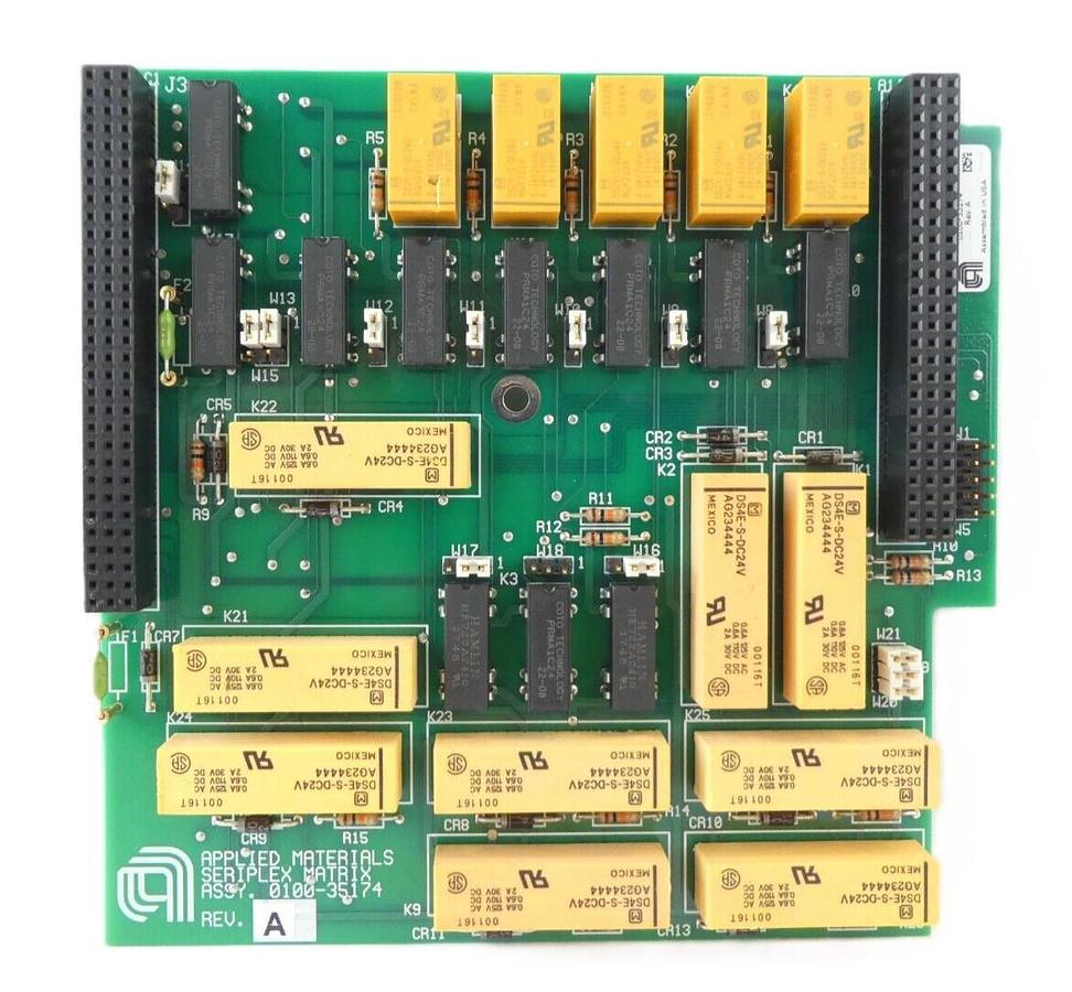 Used AMAT Applied Materials 0100-35174 Seriplex Matrix PCB Working Surplus