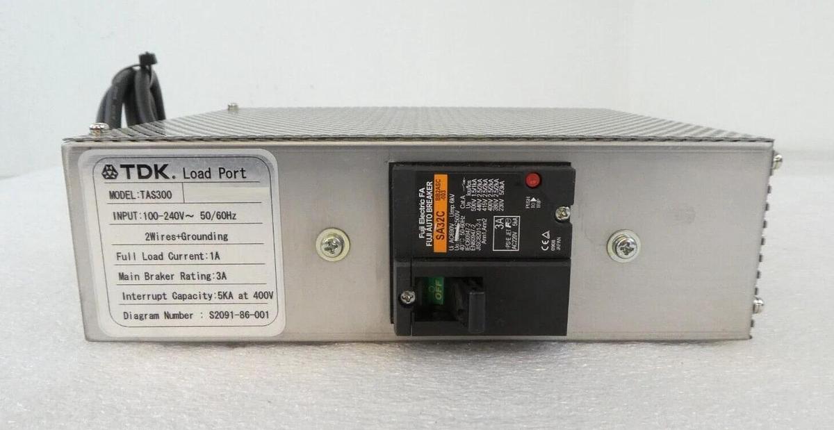 Used TDK TAS300 300mm Load Port Power Supply S2091-86-001 Reseller Lot of 2 Working
