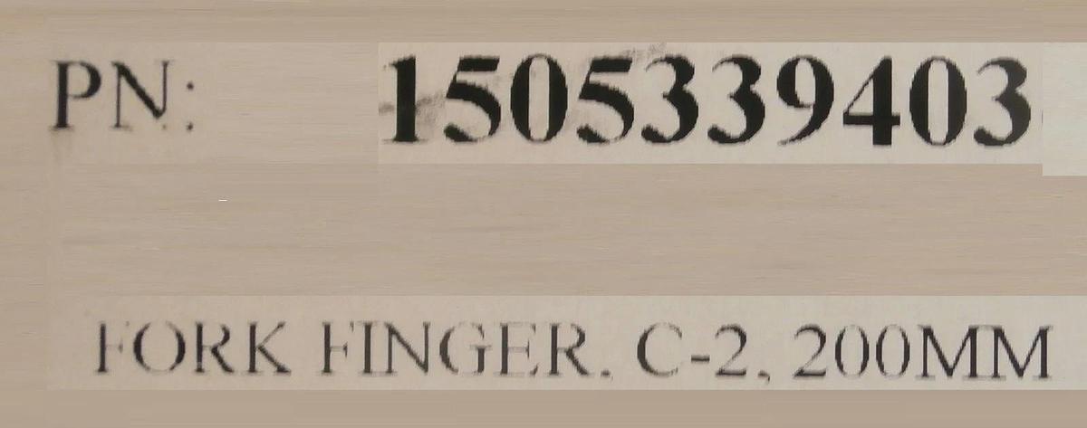 Novellus Systems 15-053394-03 200mm Wafer Fork Finger Lot of 12 Concept 2 New