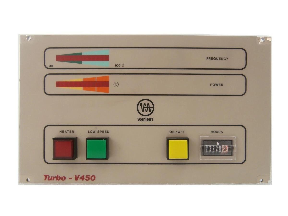 Used Turbo-V450 Varian 9699542 Turbomolecular Pump Controller Turbo Tested Working