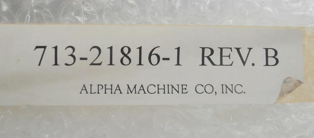 Refurbished Lam Research 713-021816-001 Blank Cover 713-21816-1 Manufacturer Refurbished