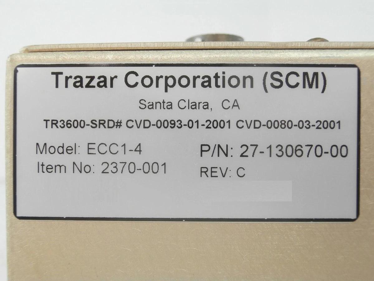 Used Trazar 2370-001 Power Supply ECC1-4 SCM Novellus 27-130670-00 Working Surplus