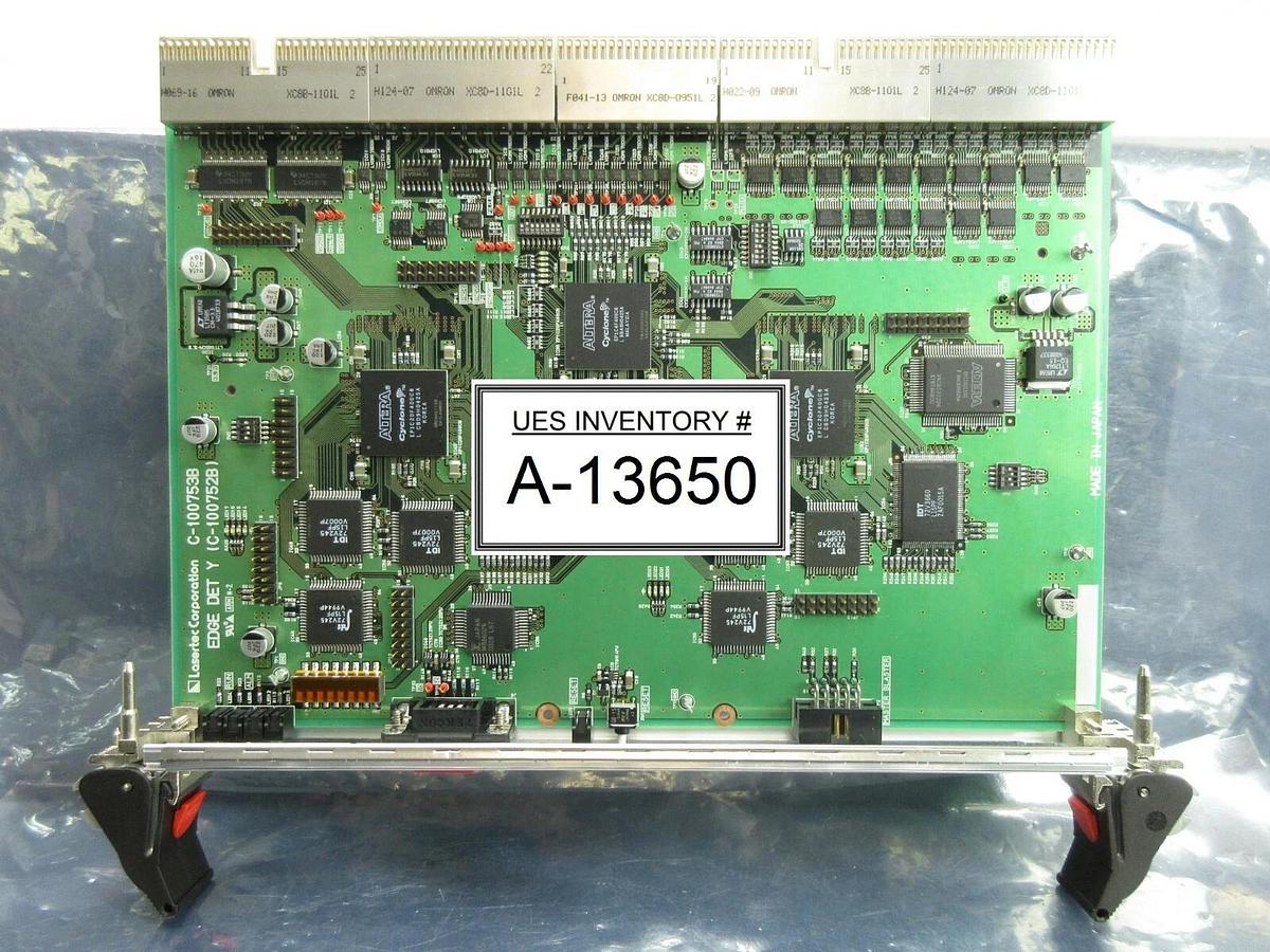 Used Lasertec C-100753B Processor PCB Card EDGE DET Y C-100752B EDGE_DET2 Used