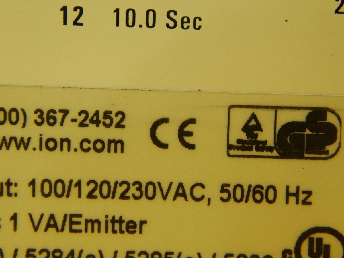 Used ION Systems 5024(e)-CE Emitter Controller 5024 MKS Instruments Used Working