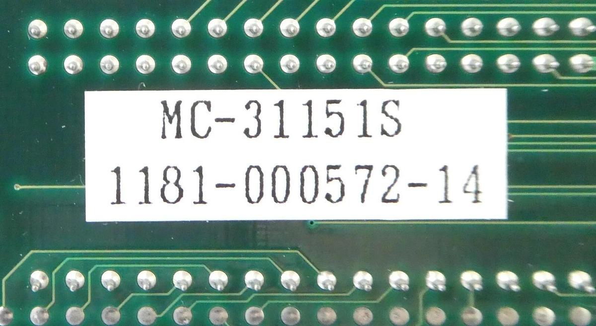 Used TEL Tokyo Electron MC-31151S S Control PCB Card 1181-000572-14 TS-4000Z Working