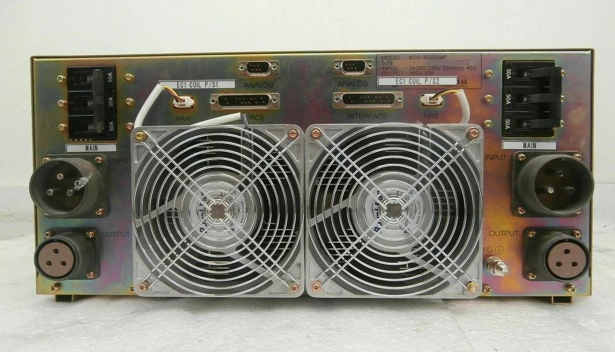 Used Kyoto Denkiki KDS-30350WF Dual Output DC Power Supply Hitachi M-712E As-Is