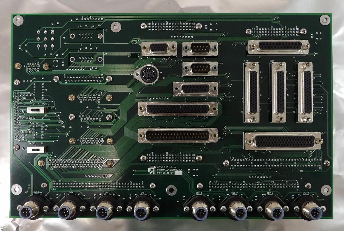 Used AMAT Applied Materials 0100-00523 Controller Distribution PCB 0100-76290 Working
