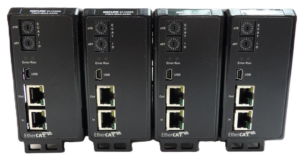 Watlow RMZ4-08AA-AAR4 EtherCAT Temperature Controller EZ-ZONE Lot of 4 New