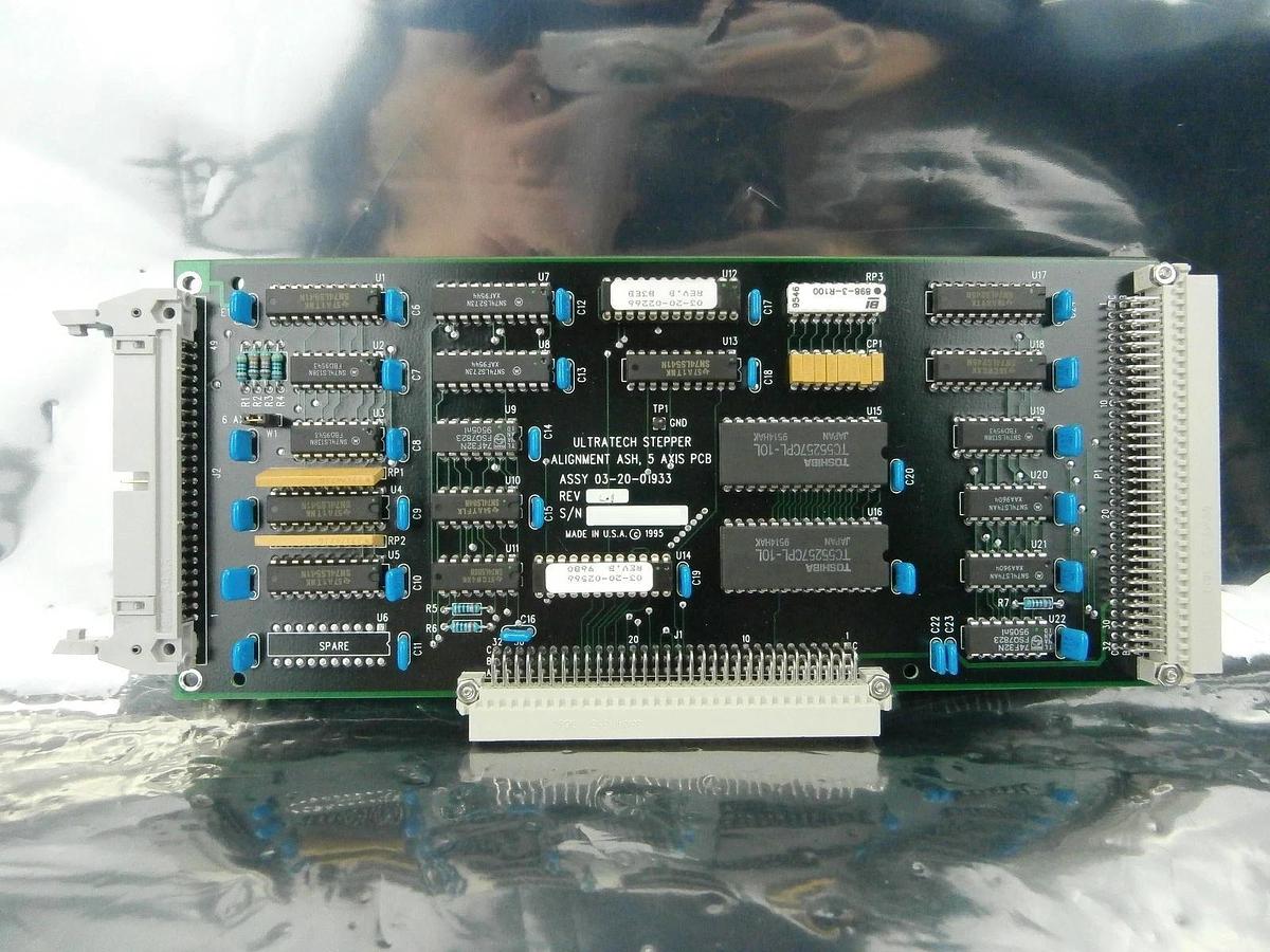 Used Ultratech Stepper 03-20-01933 5 Axis ASH Alignment Board PCB Titan Used Working