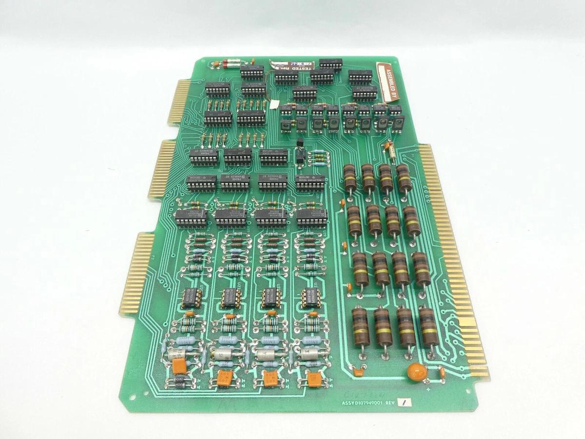 Used Varian Semiconductor VSEA D107949001 Gas Leak Control PCB Card Rev. 1 Working