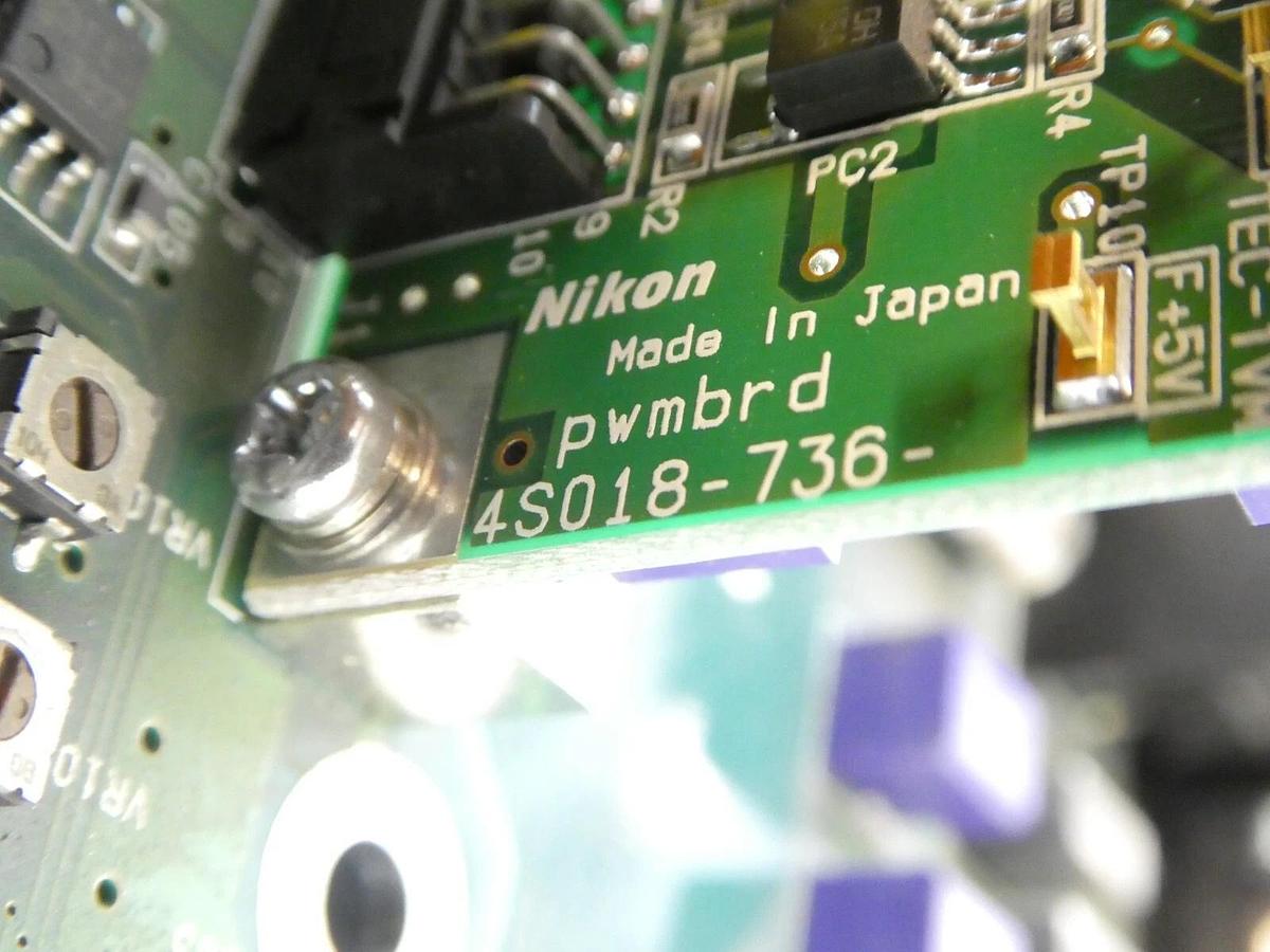 Used Nikon 4S018-740-1 Driver Board PCB DB-DRV WYR Linear Motor Controller Working