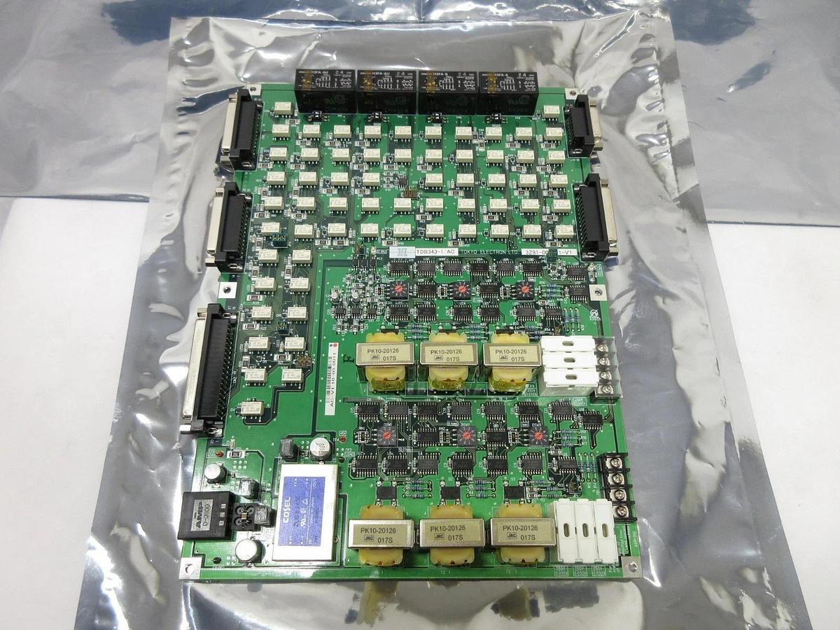 Used TEL Tokyo Electron 3Z81-000011-V1 Interface Board PCB TDB343-1/AC Used