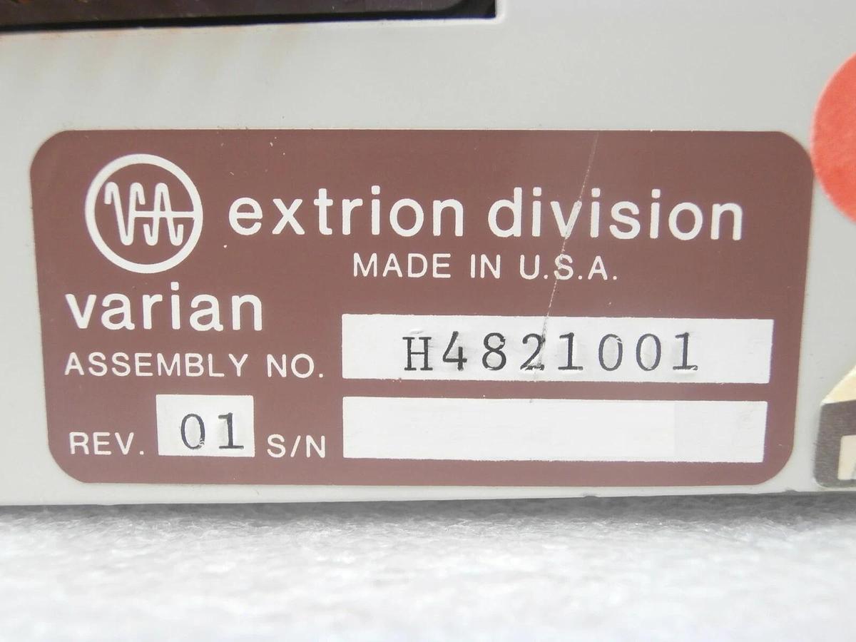 Used Varian Semiconductor VSEA H4821001 E.S. Controller Interface Assembly Working