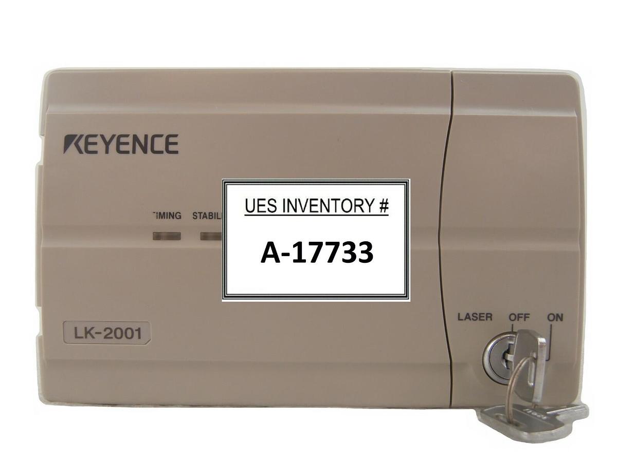 Used Keyence LK-2001 CCD Laser Displacement Sensor LK Series Working Surplus