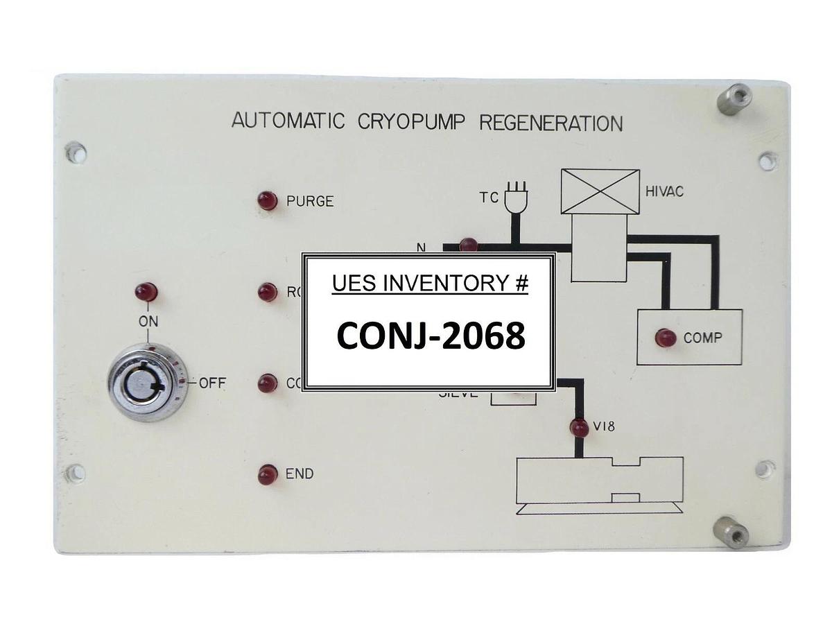 Used Varian D-F5362-1 Automatic Cryopump Regeneration Panel PCB F5362001 VSEA Working