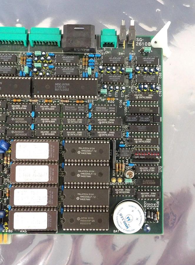 Used TEL Tokyo Electron SG-2610B Relay Process PCB Card M3260 Working Surplus