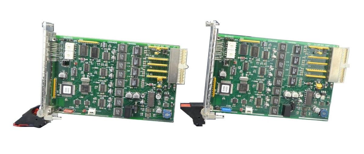 Used DIP 15049602 DeviceNet I/O PCB Card CDN496 AMAT 0190-04397 Lot of 2 Working