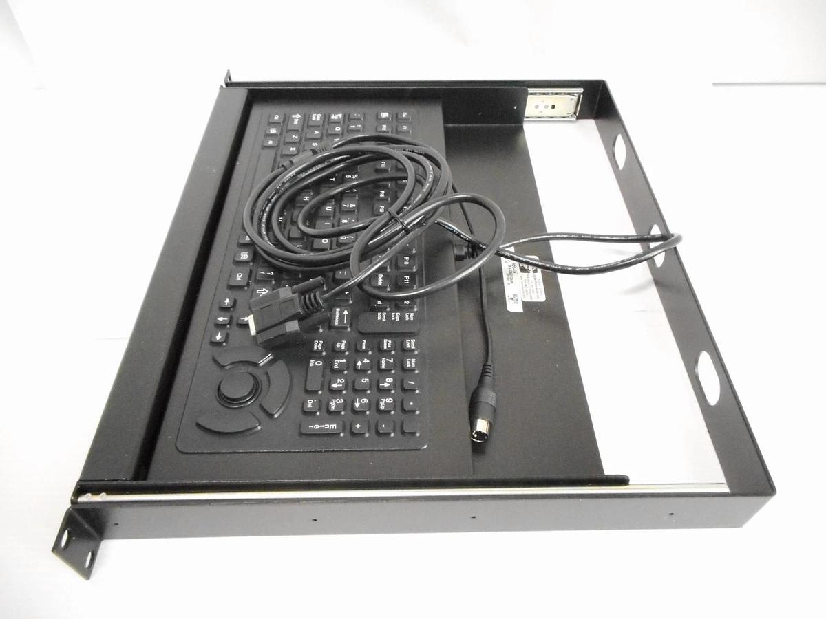 Used CyberResearch RDC-5K Rackdrawer Industrial Keyboard HulaPoint Lot of 3 New