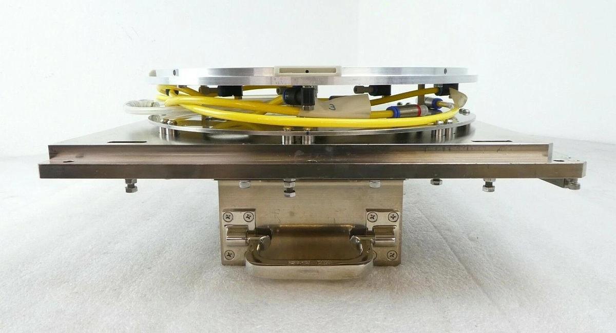 Used Rudolph Technologies F30 300mm Pneumatic Mounter Chuck Stand Working Surplus