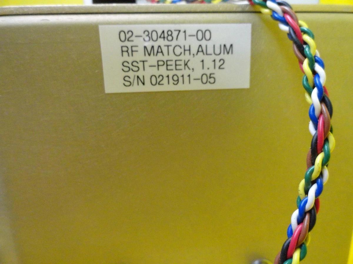 Used Novellus Systems 02-304871-00 RF Match Assembly SST-PEEK 1.12 Spare Surplus