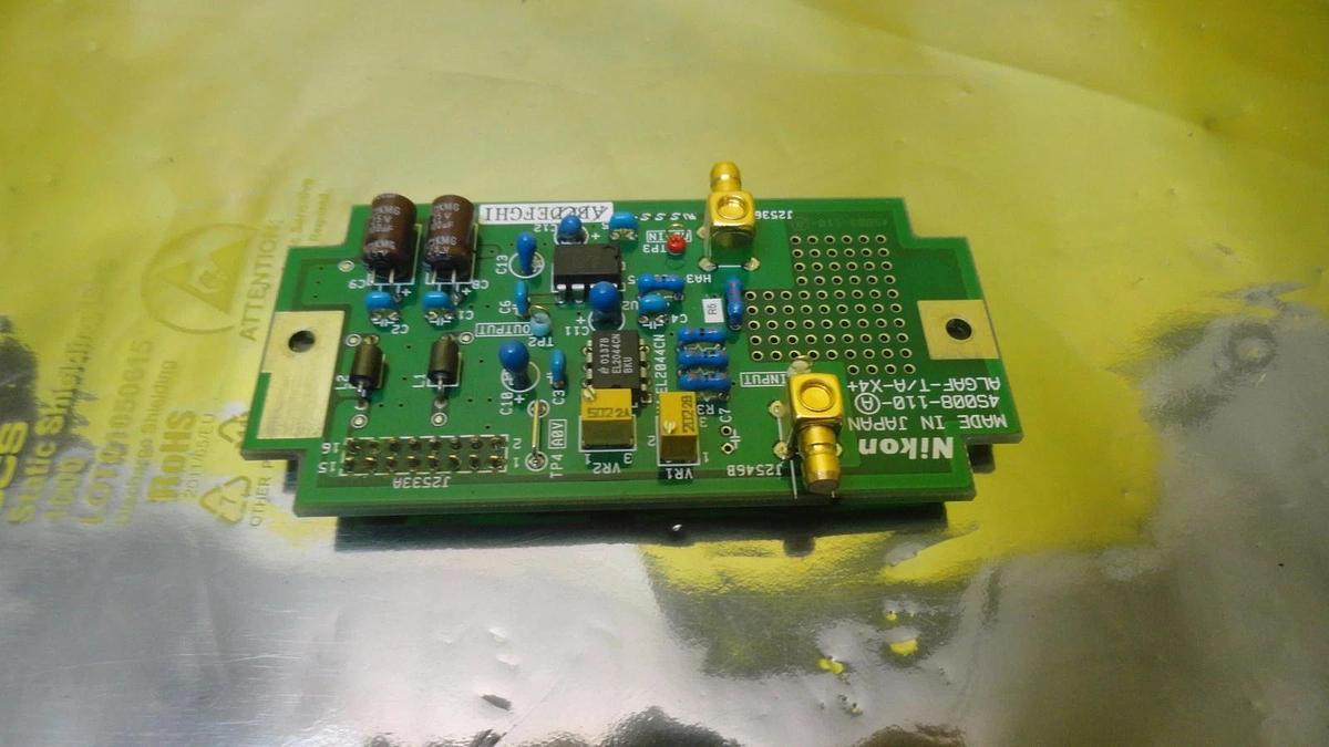 Used Nikon 4S008-110-A ALGAF-T/A-X4+ Board PCB NSR-S204B System Working Spare