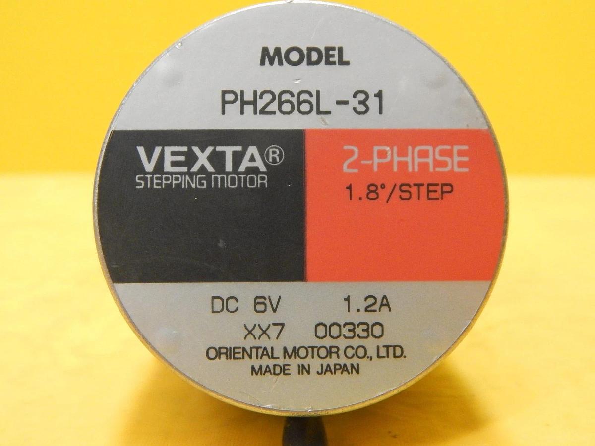 Used Oriental Motor PH266L-31 2-Phase Stepping Motor VEXTA Used Working