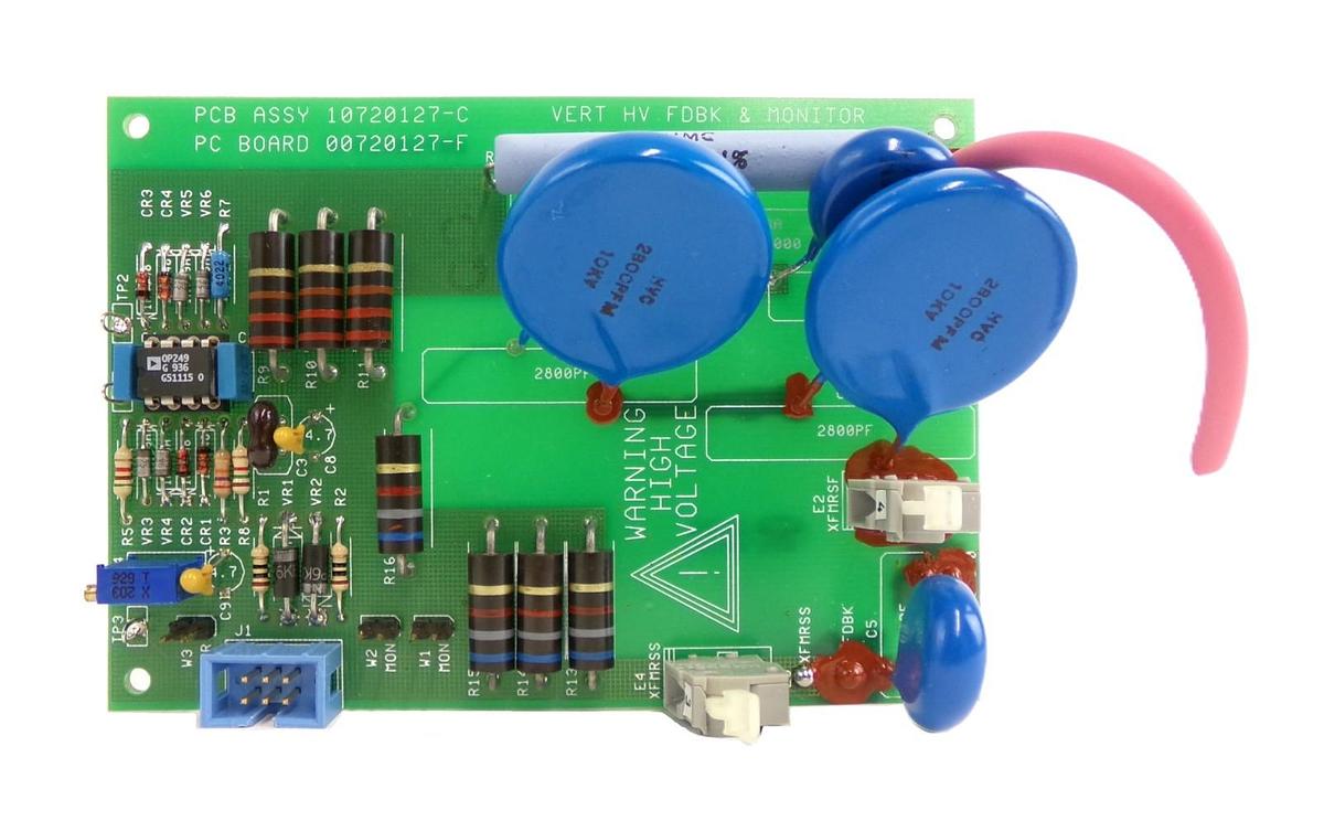 Used Brookhaven Instruments 10720127 Vert HV FDBK & Monitor PCB SCANMASTER II Spare