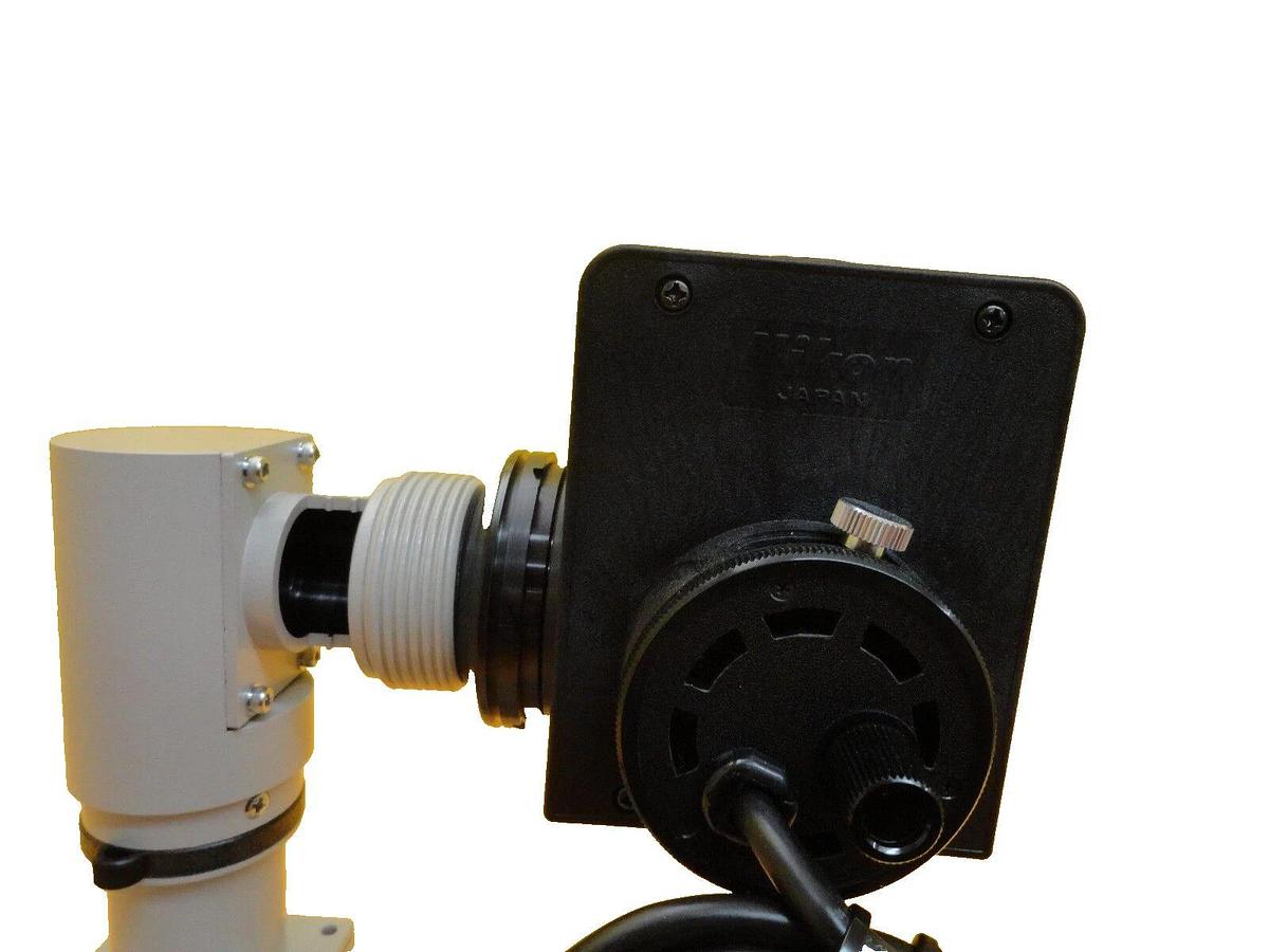 Used Nikon Microscope Turret with Light Source Assembly OPTISTATION 3 Working Surplus