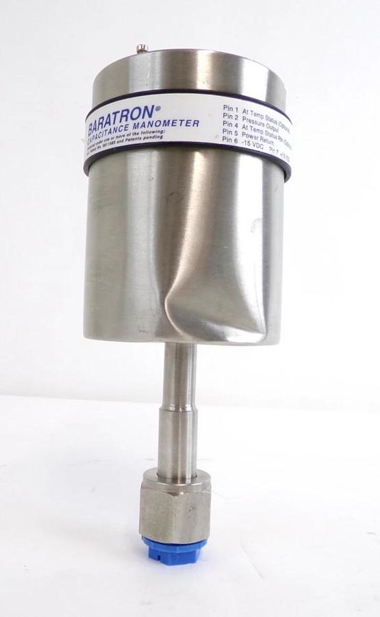Used MKS Instruments 627D12TBC1B Baratron Pressure Transducer Dented Surplus